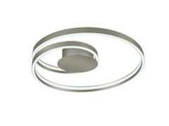 Plafondlamp Ciola Taupe
