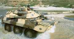 AMX-10RC - Na Balkáně v misi SFOR