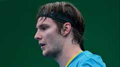 Александр Бублик в Кубке Дэвиса. Фото: Ktf.kz©