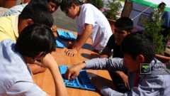 Национальная казахская игра тогыз-кумалак. Фото Владимир Дмитриев©