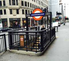 Bouche metro londres