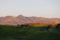 Mountains and hills in Santa Ynez Valley
