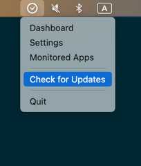 Upgrade menu screenshot