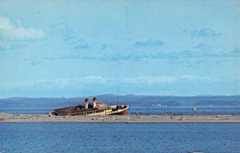 Catala's near-final resting place on Damon Point in Ocean Shores, Washington.