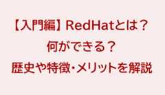 【入門編】RedHatとは｜何ができる？歴史や特徴・メリットを解説
