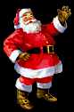 Waving Santa