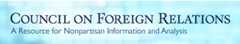 Council on Foreign Relations - A Nonpartisan Resource for Information and Analysis