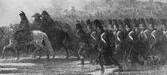 Napoleon and his guard in 1807.