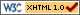 Pages are XHTML Compliant