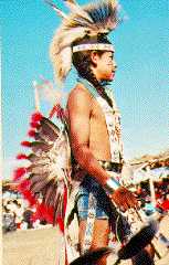 How Kola: Image of Native American in Headress
