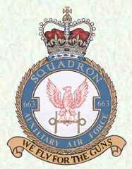 No 663 Squadron RAuxAF Badge