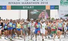 Riyadh hosts first international half-marathon