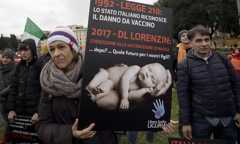 Tens of thousands march in protests across Italy