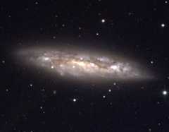 NOAO image of spiral galaxy NGC 3556, also known as M108
