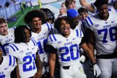 Mensah, Duke running backs lead Blue Devils past mistake-prone Wake Forest 49-32