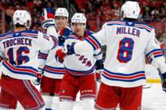 Panarin and Shesterkin carry Rangers to 4-2 win over Hurricanes