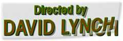 Directed by David Lynch stickers