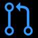 Two nodes merged to one.