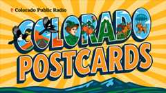 Illustration for Colorado Postcards audio series
