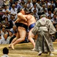 Foreign wrestlers have a long history in sumo