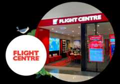 image of a flight centre shop front