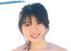 看護学生との二刀流の加藤玲菜（れな）が週プレ登場。「縁側での撮影で『ああ、これがグラビアだ』ってテンション上がりました」