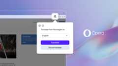 We're introducing a new built-in webpage translator to Opera One following your requests. We're also adding improvements to Split Screen.