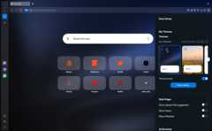 To set a new theme, open Easy Setup by clicking the three-bar icon.