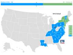 1812 Presidential Election Results