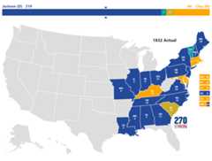 1832 Presidential Election Results