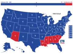 1964 Presidential Election Results