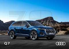 MY2026 Audi Q7 Specification 規格配備表