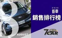 2025 年 8 月台灣新車銷售數字