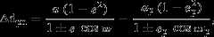 $$ \begin{aligned} {\Delta }\mathrm{d} _{\rm pn} = \frac{a \ (1 - e^2)}{1 \pm e \ \cos {\varpi }} - \frac{a_{\rm p} \ (1 - e_{\rm p}^2)}{1 \pm e_{\rm p} \ \cos {\varpi _{\rm p}}}, \end{aligned} $$