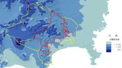 日最低気温の分布図