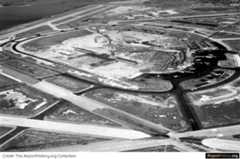 A 1956 aerial image of Idlewild Airport