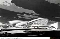 Artist's impression of the TWA Flight Center 