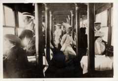 Passenger cabin of LZ-13 Hansa