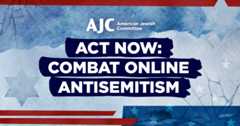 Act Now: Combat Online Antisemitism