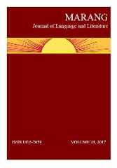 Marang: Journal of Language and Literature