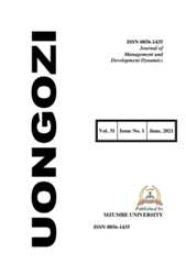 UONGOZI Journal of Management and Development Dynamics