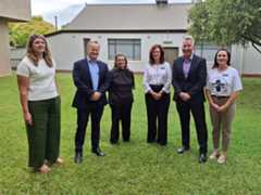 Regional mayors standing together for greenfield hospital site advocacy