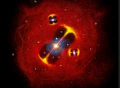 New Discovery Challenges Evolution of Galaxy Clusters