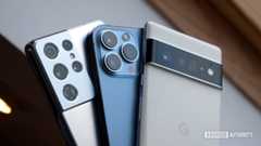 picture of phones with UWB antennas