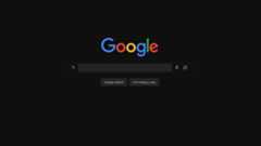 Google Home Page Dark Mode