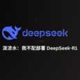 泼凉水：我不配部署 DeepSeek R1 8