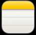 Icon for Notes app