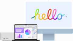 Mac products illustration