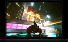 Screen of MacBook Pro of the video game Cyberpunk 2077: Ultimate