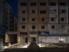 exterior of building in beirut, lebanon